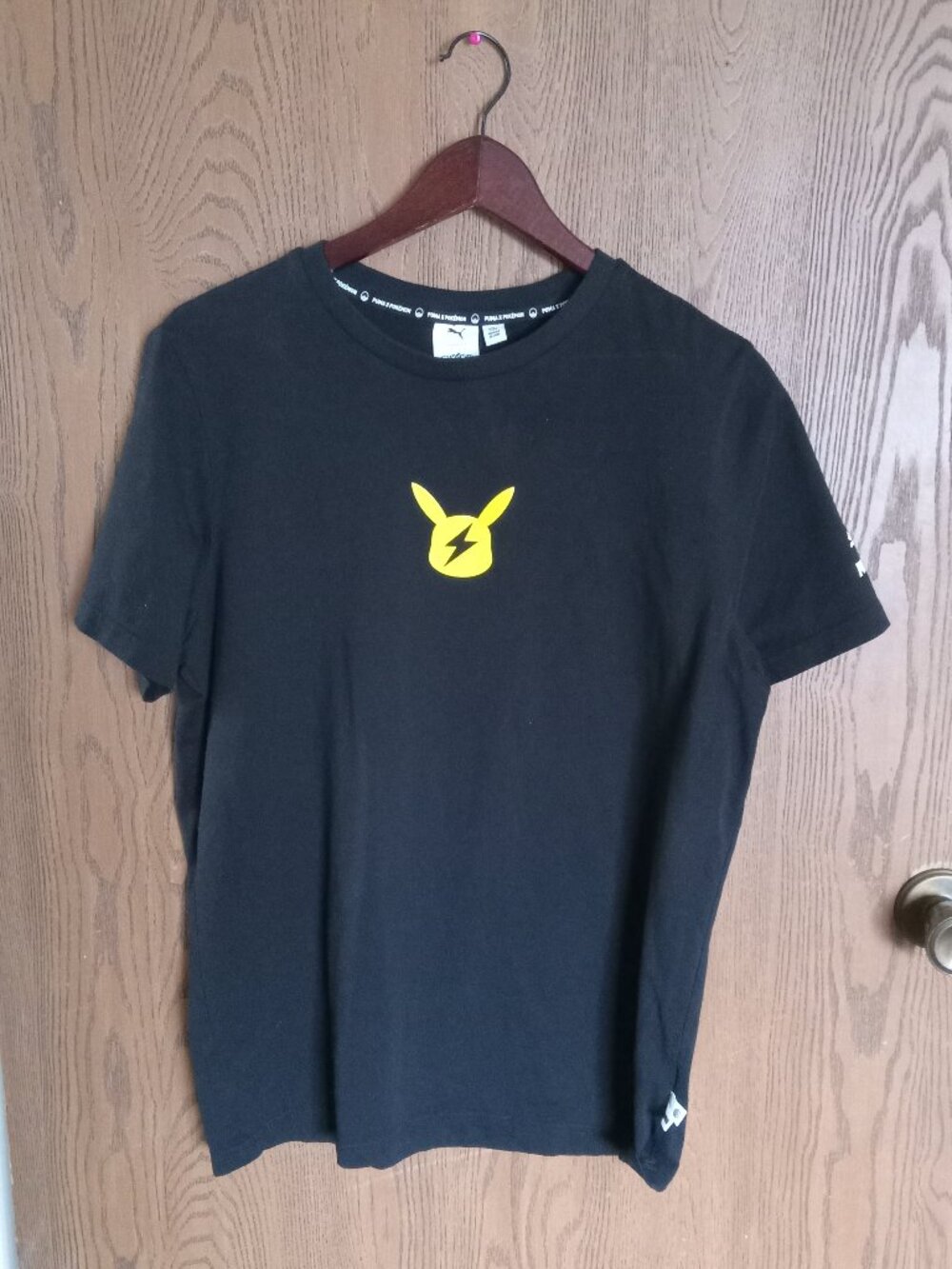 Puma Pokemon Pikachu Mens T Shirt